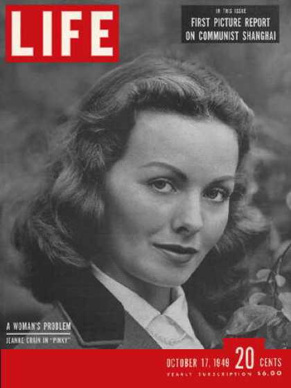 LIFE magazine side cover 17 October 1949