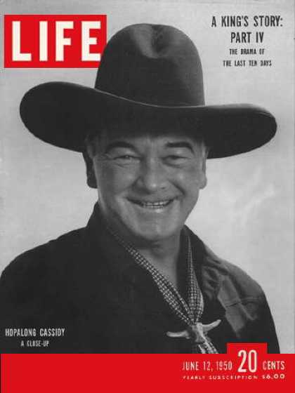 LIFE magazine side cover 12 June 1950