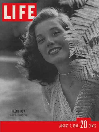 LIFE magazine side cover 7 August 1950