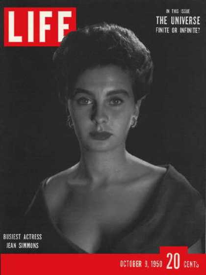LIFE magazine side cover 9 October 1950