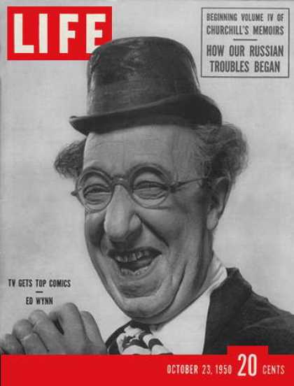 LIFE magazine side cover 23 October 1950