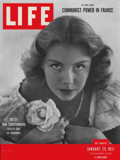 LIFE magazine side cover 29 January 1951