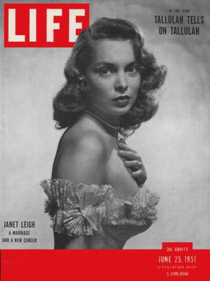 LIFE magazine side cover 25 June 1951
