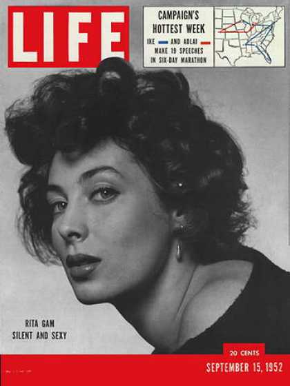 LIFE magazine side cover 15 September 1952