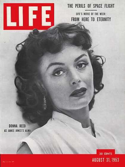 LIFE magazine side cover 31 August 1953