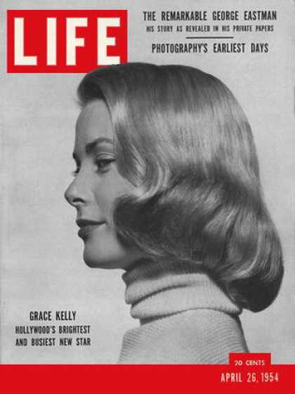 LIFE magazine side cover 26 April 1954