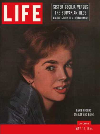 LIFE magazine side cover 17 May 1954