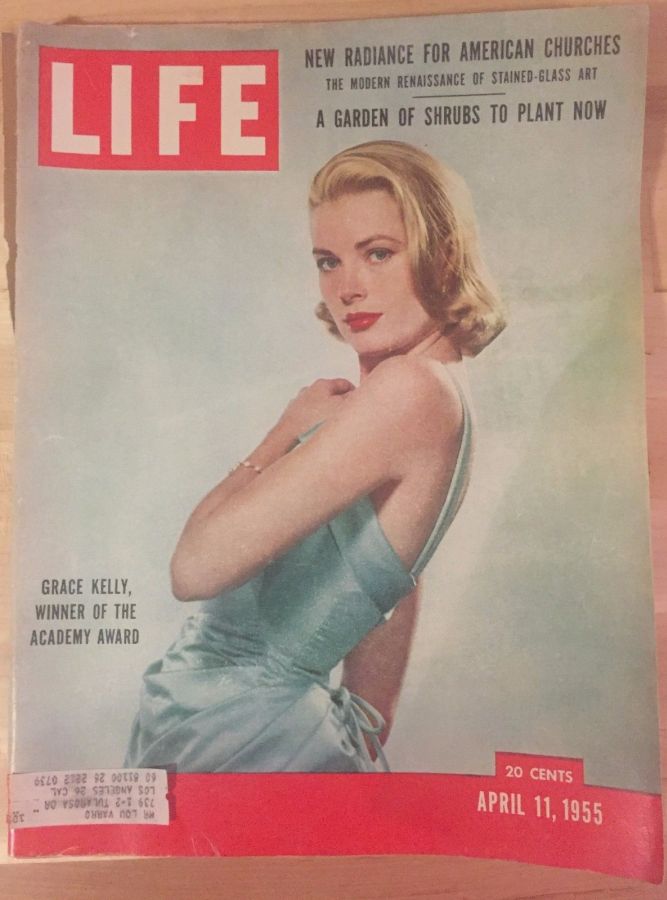 LIFE magazine side cover 11 April 1955