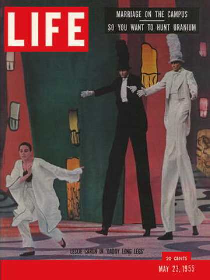 LIFE magazine side cover 23 May 1955
