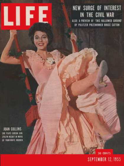 LIFE magazine side cover 12 September 1955