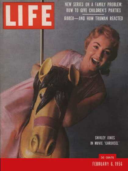 LIFE magazine side cover 6 February 1956