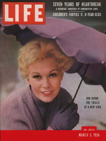 LIFE magazine side cover 5 March 1956
