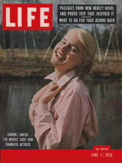 LIFE magazine side cover 11 June 1956