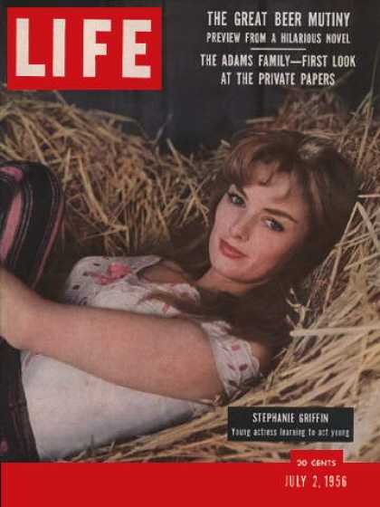 LIFE magazine side cover 2 July 1956