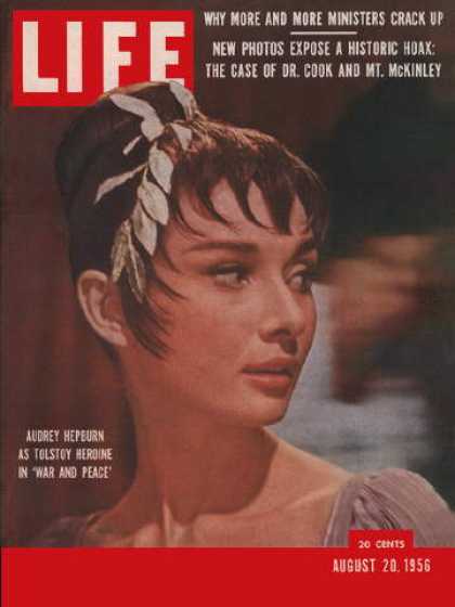 LIFE magazine side cover 20 August 1956