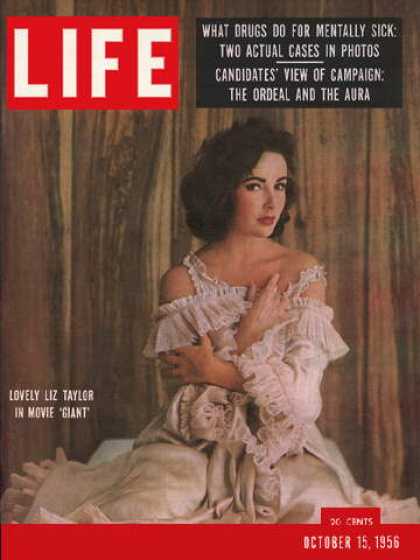 LIFE magazine side cover 15 October 1956