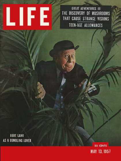 LIFE magazine side cover 13 May 1957