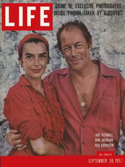 LIFE magazine side cover 30 September 1957