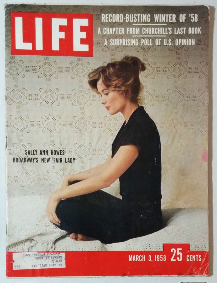 LIFE magazine side cover 3 March 1958