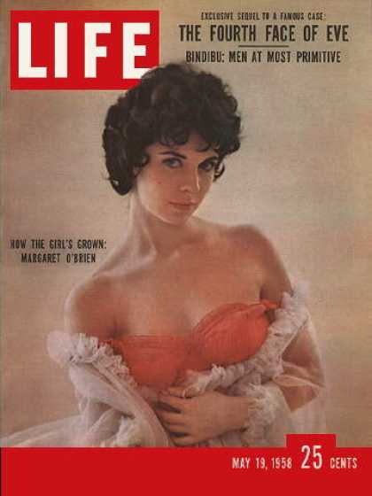 LIFE magazine side cover 19 May 1958
