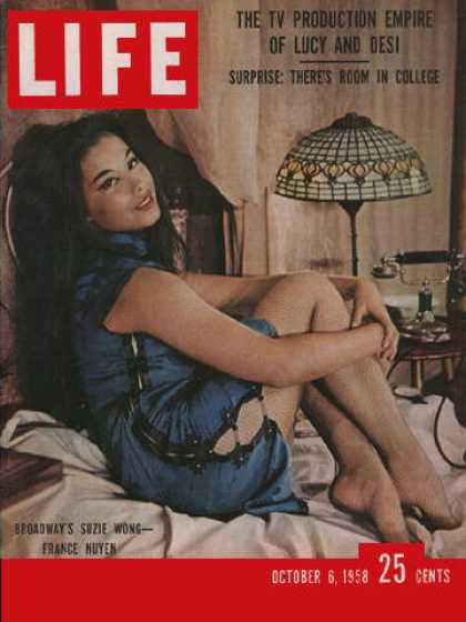 LIFE magazine side cover 6 October 1958