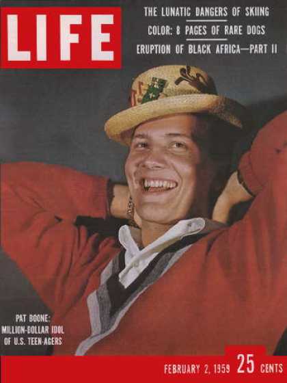 LIFE magazine side cover 2 February 1959