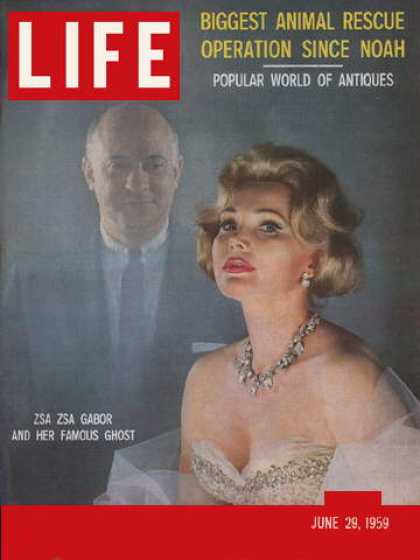 LIFE magazine side cover 29 June 1959
