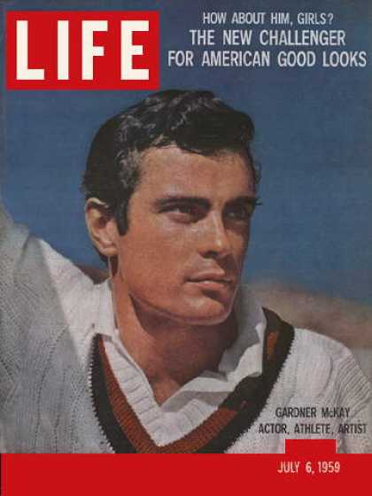 LIFE magazine side cover 6 July 1959