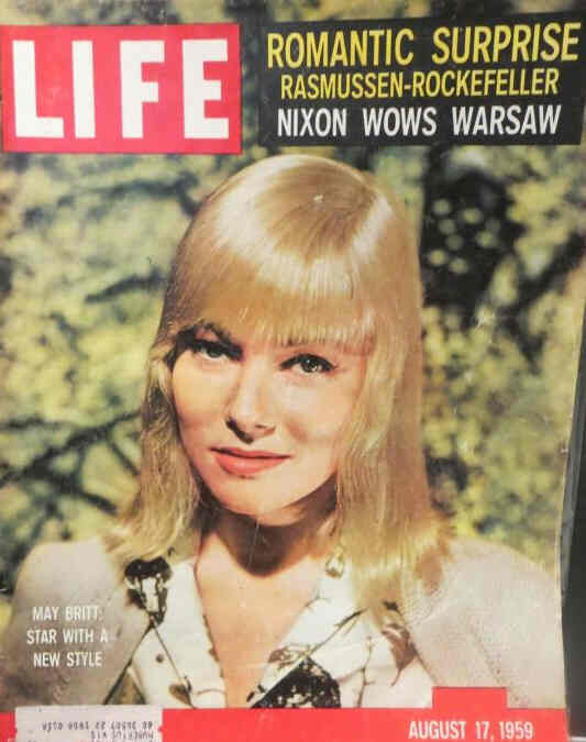 LIFE magazine side cover 17 August 1959