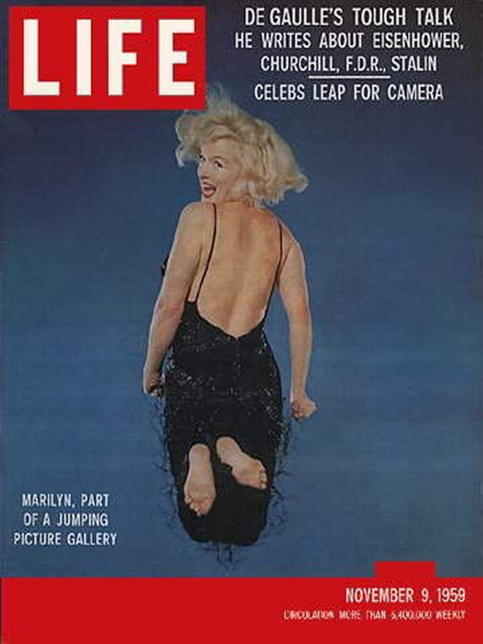 LIFE magazine side cover 9 November 1959