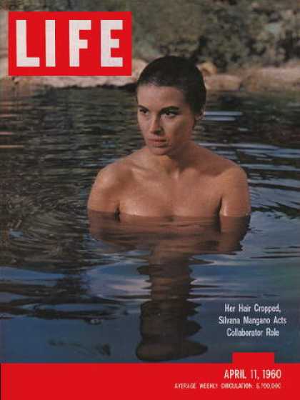 LIFE magazine side cover 11 April 1960