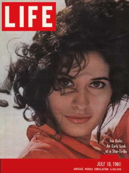 LIFE magazine side cover 18 July 1960