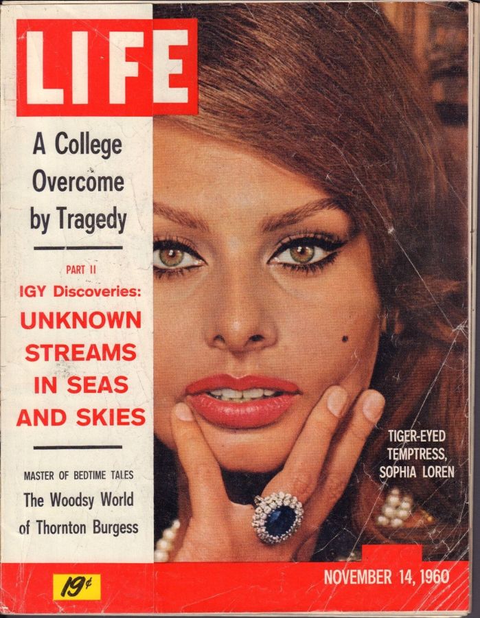 LIFE magazine side cover 14 November 1960