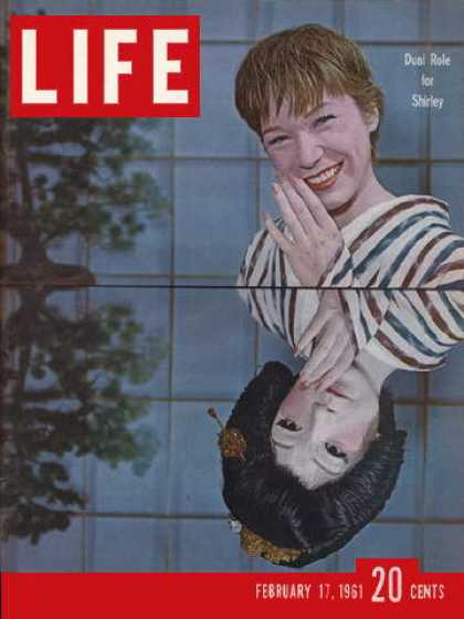 LIFE magazine side cover 17 February 1961
