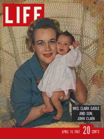 LIFE magazine side cover 14 April 1961