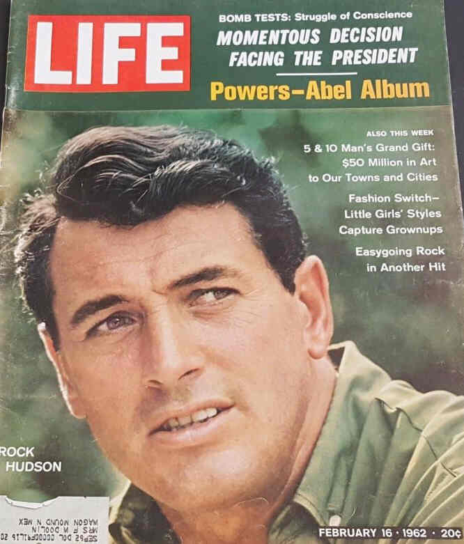 LIFE magazine side cover 16 February 1962