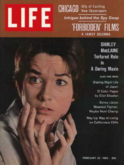 LIFE magazine side cover 23 February 1962