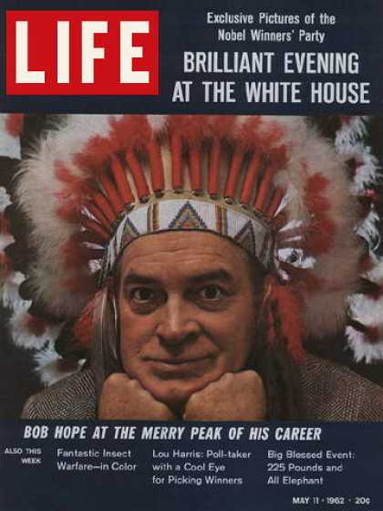 LIFE magazine side cover 11 May 1962