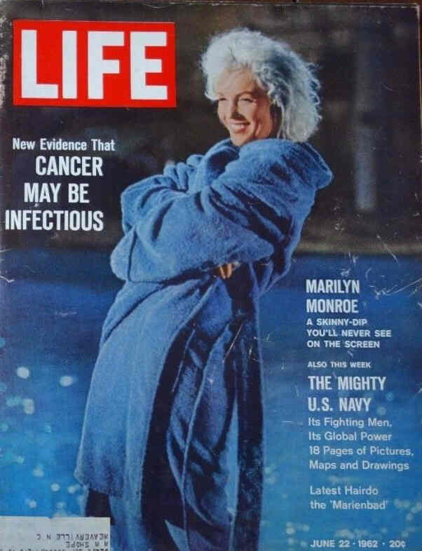 LIFE magazine side cover 22 June 1962