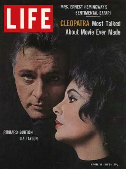 LIFE magazine side cover 19 April 1963