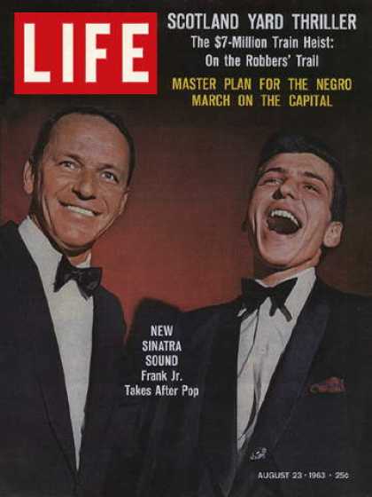 LIFE magazine side cover 23 August 1963