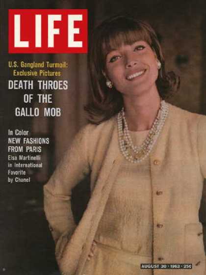 LIFE magazine side cover 30 August 1963