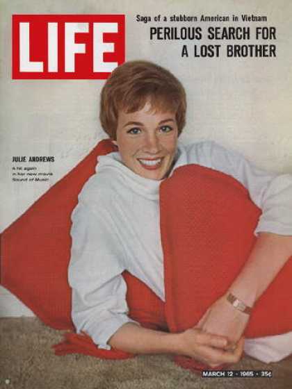 LIFE magazine side cover 12 March 1965