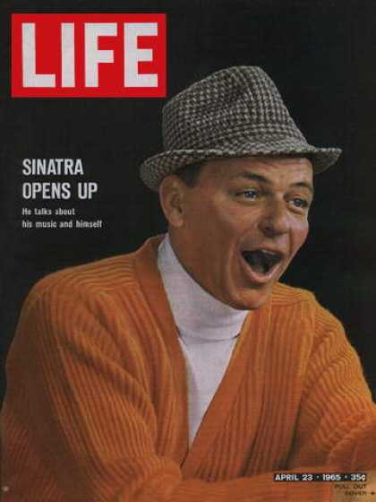 LIFE magazine side cover 23 April 1965