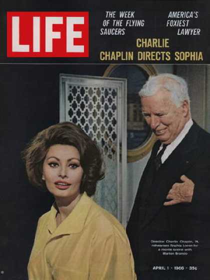 LIFE magazine side cover 1 April 1966