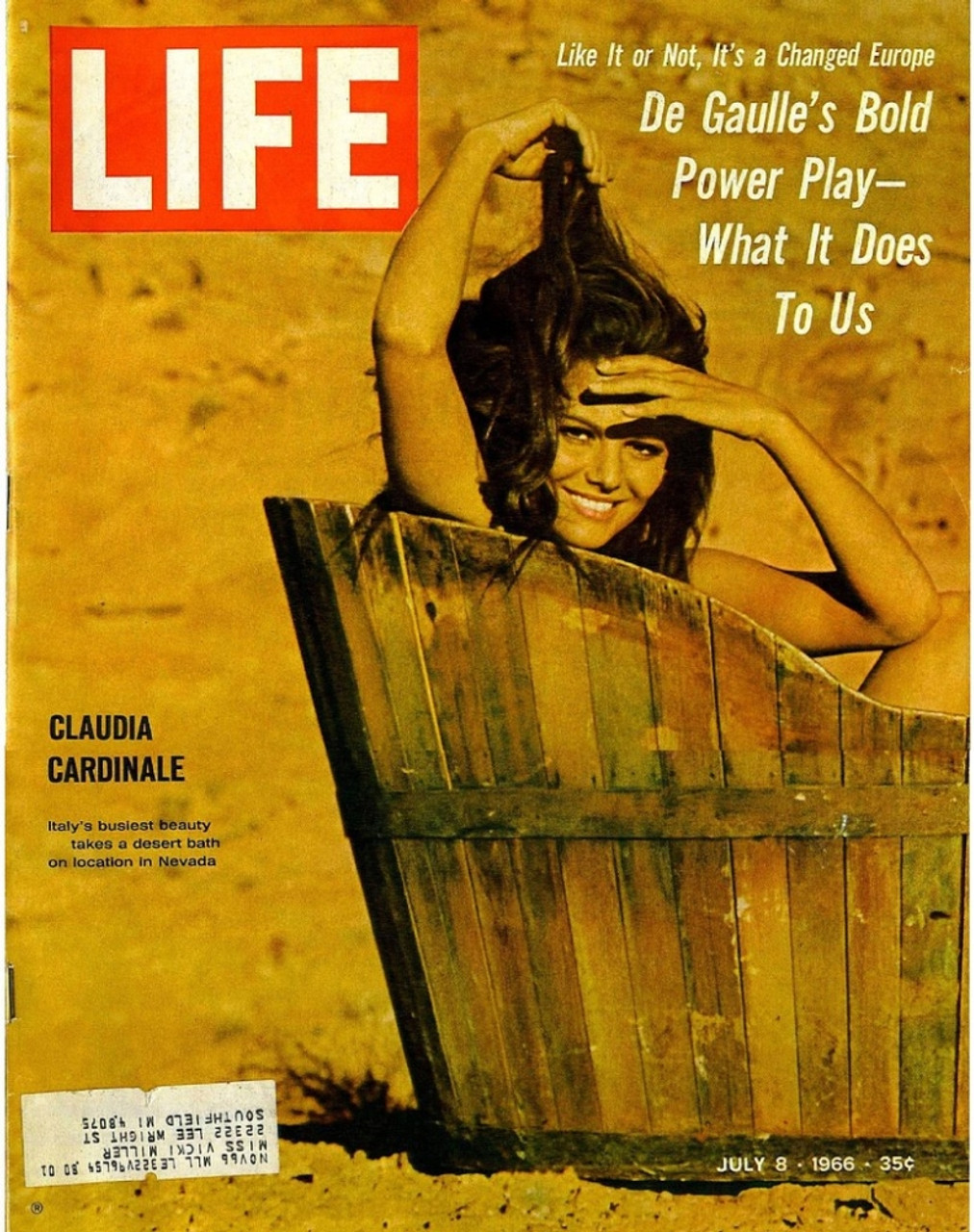 LIFE magazine side cover 8 July 1966