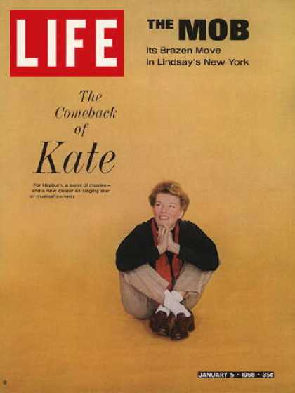 LIFE magazine side cover 5 January 1968
