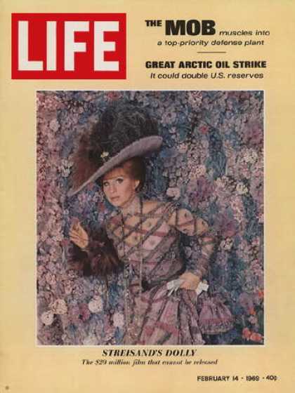 LIFE magazine side cover 14 February 1969
