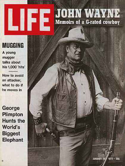 LIFE magazine side cover 28 January 1972