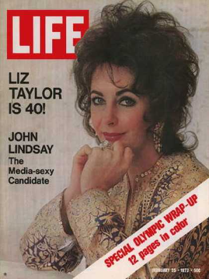 LIFE magazine side cover 25 February 1972